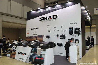 SHAD 2023年東京モーターサイクルショーブース